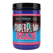 Pre Entreno Gaspari Super Pump Max 40 Serv Mercado Envios Sabor Blue Raspberry