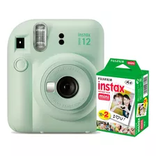 Câmera Instantânea Fujifilm Instax Mini 12 Verde + 20 Filmes