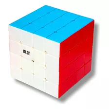 Cubo Mágico Profissional 4x4x4 Qiyi Colorido Mrx