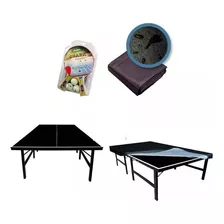 Mesa Ping Pong Mdp15mm 1010 Klopf + Kit Completo 5031 + Capa