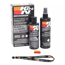 Kit Limpeza Filtro Kn K&n Óleo Preto Squeeze 99-5050bk