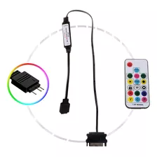 Controladora A-rgb 3 Pinos 5v + Controle Pc Led Endereçável