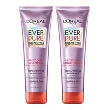  L'oréal Paris Kit Shampoo+acondicionador Everpure Frizz-defy