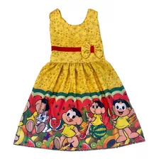 Kit 3 Vestido Moana Baby Menina Curto Princesas Soltinho