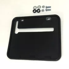 Suporte Protetor Placa Moto Mercosul Com Parafusos