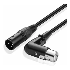 Tnp Premium 6ft Male To Female Right Angle Xlr Cable Balance