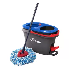 Trapeador De Microfibra Cubeta Con Pedal Vileda Rinse Clean