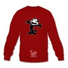 Poleron Polo, El Gato Felix, Dibujos Animados, Felix The Cat, Xxl / Kingstore10