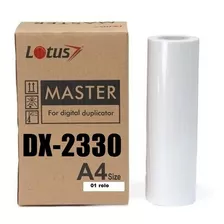 5x Rolos Master Lotus Para Duplicador Ricoh Dx2430 Dx2330 A4