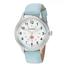 Reloj De Mujer Casual De Cuero De Cuarzo Dakota Nurse (model