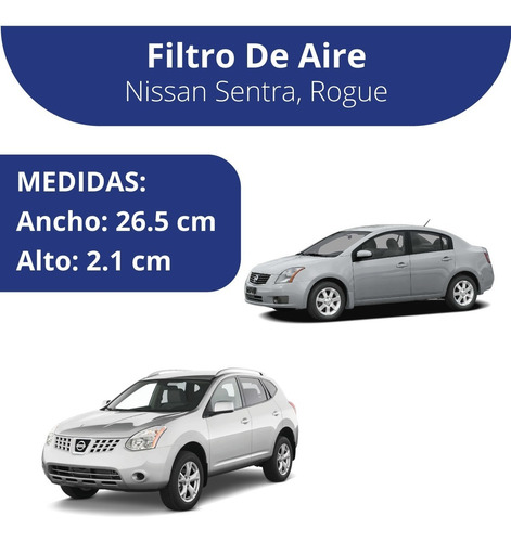 Filtro De Cabina Fortemax Nissan Sentra,rogue Foto 4