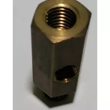 Conexión Bronce Para Bulbo Aceite M-h 12x1.5x1/8gas