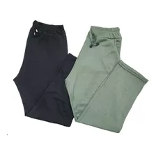 Pack X 2 Pantalones Lanilla Talles Grandes Varios Colores 