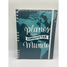 Agenda Planner Permanente Capa Mundo.