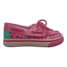 Tenis Sperry Bahama Jr Rosa Niños Cg50805