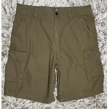 Short Bermuda Cargo Timberland Café Para Hombre Talla 36