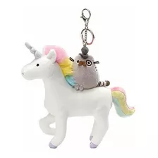 Fantasía Pusheen Gatito Unicornio De Peluche Llavero D...