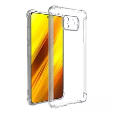 Capa Anti Impacto P/ Xiaomi Poco X3 Transparente Com Borda