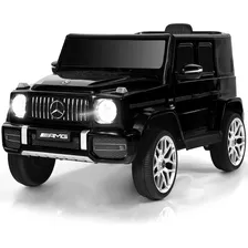  Camioneta Electrica En Coche Benz G63 Negro Uenjoy Ride 