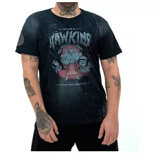 Camiseta Piticas Stranger Things Demogorgon Hawkins Tie Dye