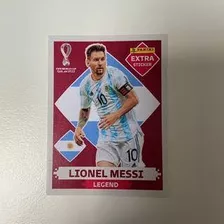 Extra Sticker Lionel Messi Legend Qatar 2022 Panini(red)