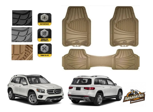 Tapetes Uso Rudo Mercedes Benz Glb250 2020 A 2022 Armor All Foto 9