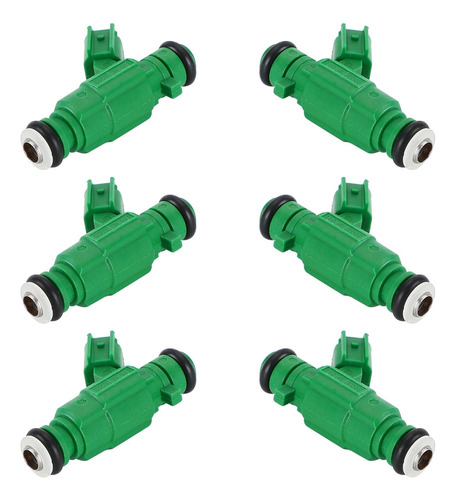 6x Fuel Injector Para Kia Sedona Para Hyundai Santa Fe Foto 2