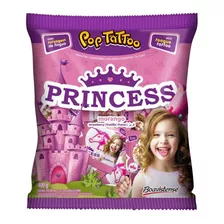 Chupetines Princesas Con Tatuaje De Lengua