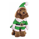Delifur Disfraz De Navidad Para Perro Con Sombrero, Disfraz