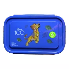 Hermetico Rectangular 700ml El Rey Leon Disney 100 Años