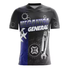 Camiseta Uniforme Oficina Automotiva Mecânica Personalizada