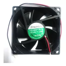 Ventilador Sunon 24vdc 80x80x25 Mm 2 Cables 