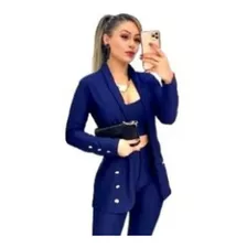 Blazer Valentina Estiloso Detalhes C/ Botões Max Ponto Roma