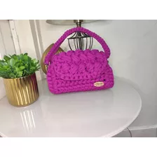 Bolsa De Crochê Feminina De Mão Valéria Rosa Gmilly Arts