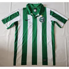 Camisa 2 Do Coritiba 2015 Nike 2013 Autografada Alex #10