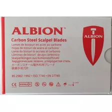 Hojas De Bisturí Nº21 Albion Caja X100 Uni