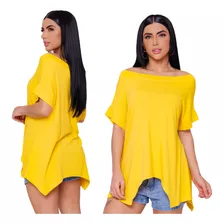 Blusinha Ciganinha Blusa Bata Ombro A Ombro Canoa Verão