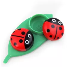Estuche Para Guardar Lentes De Contacto Modelo Ladybug 