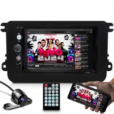 Central Multimidia 2 Din Dvd Usb Mp5 Espelhamento Android