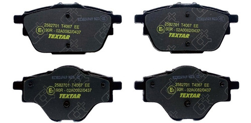 Balatas Traseras Textar Peugeot 3008 2020 2021 2022 2023 Foto 2