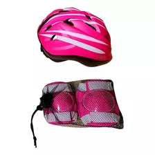 Kit De Protección (casco,rodilleras Y Codera) Para Niños Bks