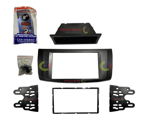  Base Estereo Frente Kit 1 O 2 Din Nissan Sentra 2013-2019 Foto 8