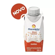 Bebida Láctea Aveia Zero Lactose Piracanjuba 200ml