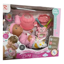 Muñeca Baby Dulces Sueños Para Niñas Con Accesorios Y Sonido