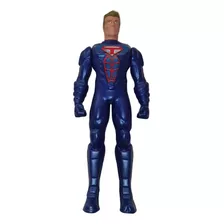 Boneco Do Super Men Brinquedo Plástico Super Herói Incrível