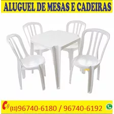 Aluguel De Mesas Cadeiras, Toalhas E Brinquedos Zona Sul