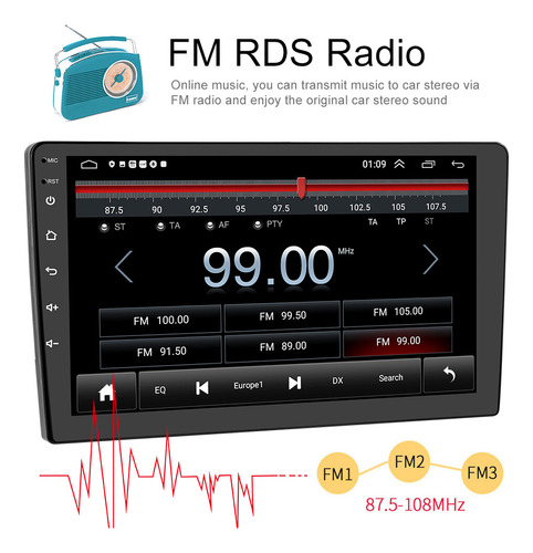 Radio De Coche De 9 Pulgadas Para Kia K5 2014 Con Marco Gps Foto 3