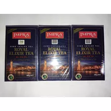 Te Impra Negro Hoja Royal Elixir Tea Delight X 3