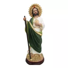 San Judas Tadeo Figura De Resina 38 Cm Color Colores