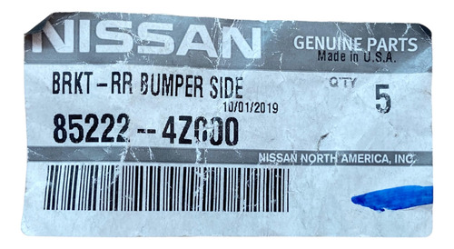 Guia Soporte Facia Trasera Nissan Sentra B15 2001-2006 Foto 4